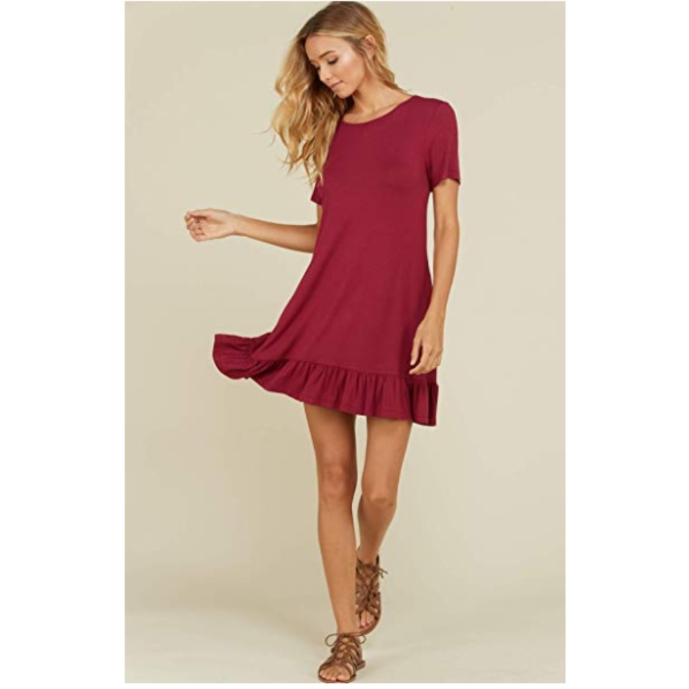 🎉HP🎉 Womens Bottom Ruffle Dress